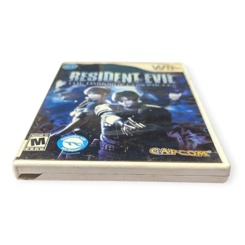 Resident Evil The Darkside Chronicles Nintendo Wii Capcom 2009 Rail Shooter